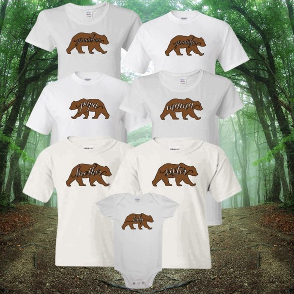 Bear Family Matching Shirts - Picture 2 of 5